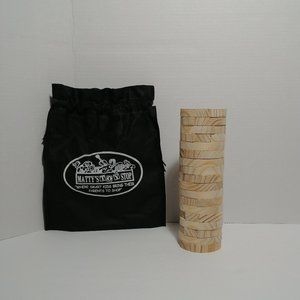 Wooden Tower Block Deluxe Stacking Game